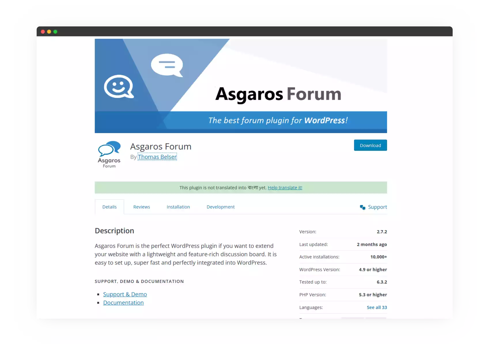 Asgaros Forum Free Forum Plugin