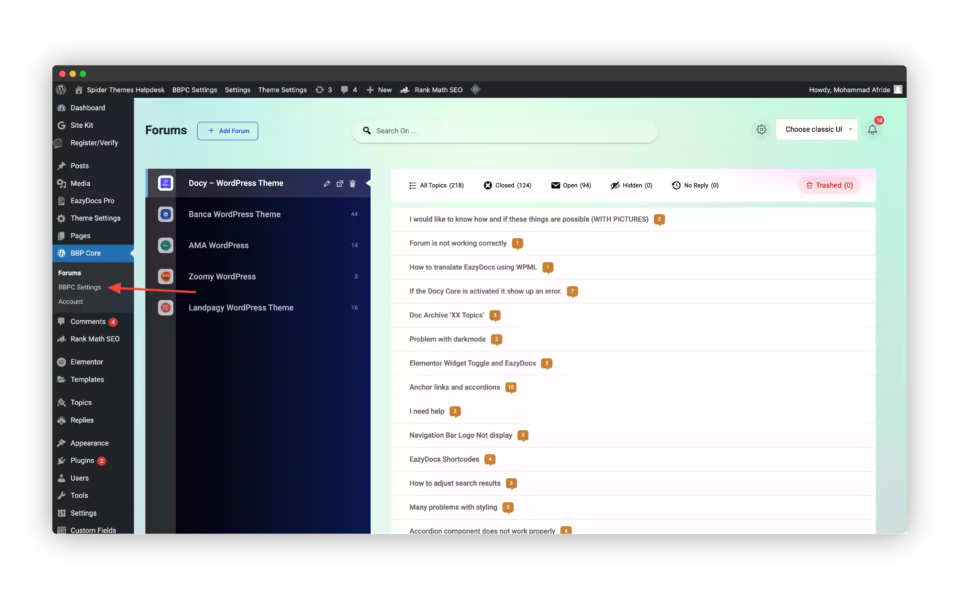 Step 2 Enabling the BBP Core Advanced Voting Feature 