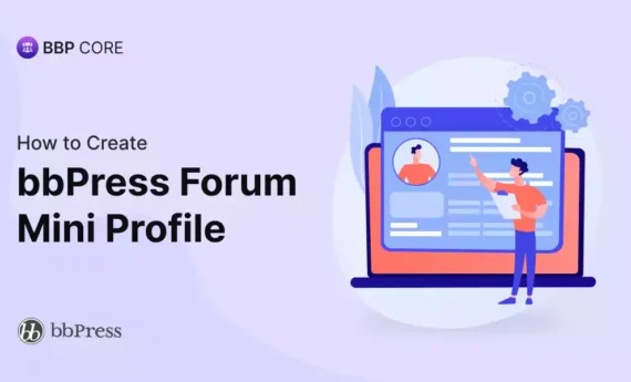 How to Create bbPress Forum Mini Profile
