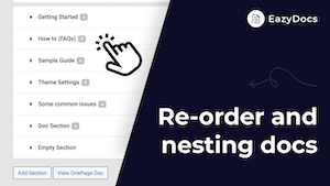 Ordering and Nesting Docs by Drag-n-Drop