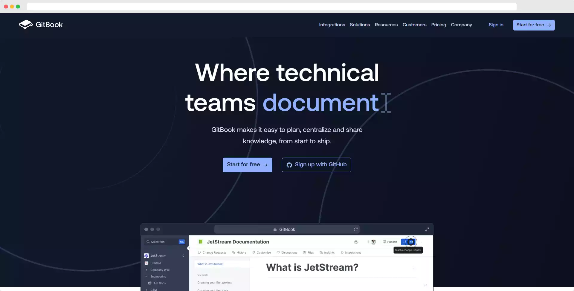 GitBook Where technical teams document