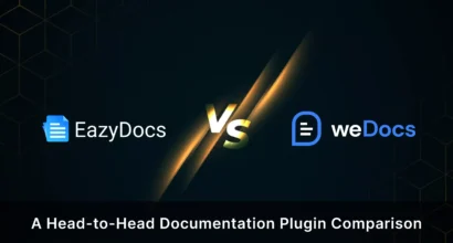 eazydocs vs wedocs documentation plugin comparison