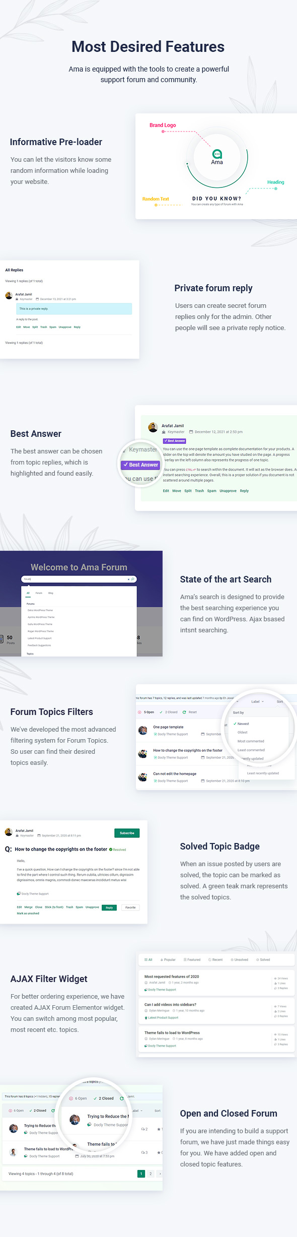 AMA - bbPress Forum WordPress Theme with Social Questions and Answers - 3